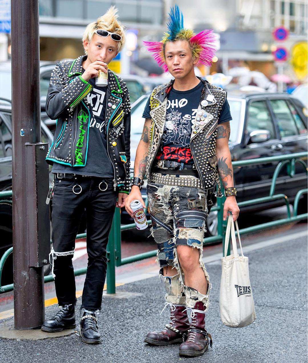 Tín đồ của văn hóa punk trên đường phố Tokyo