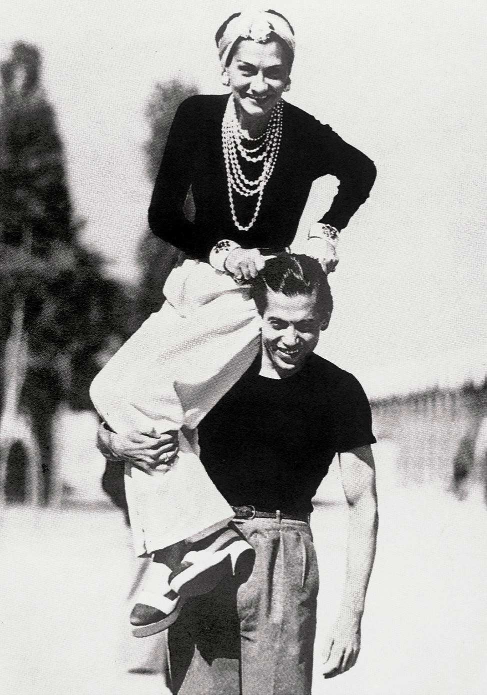 1938  Gabrielle Chanel Red velvet suit  Fashion History Timeline
